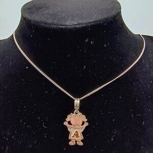 Unisex Handmade Necklace in 950 Sterling Silver